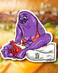 GRIMASS SPITS - sticker