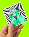 GREEN OUT - sticker