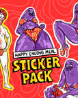 HAPPY ENDING MEAL - sticker pack