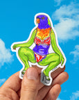 LASCIVIOUS LORIKEET - sticker