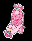FURBY STRADDLE PARTY - sticker