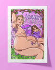 HAIRY FAIRIES print