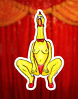 RUBBER CHICK - sticker