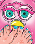 FURBY FEET LOVER print