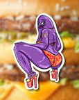GRIMASS SQUATS - sticker