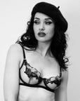 "Beret Babe" photo feat Bella Louche