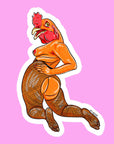 SHAKE YOUR TAIL FEATHER - sticker