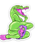 THE CROCS STAY ON - sticker