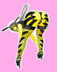 WASP UP - sticker