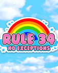 RULE 34 CLUB - sticker