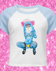 Furby Stripper Babe Baby Tee