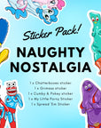 NAUGHTY NOSTALGIA - sticker pack