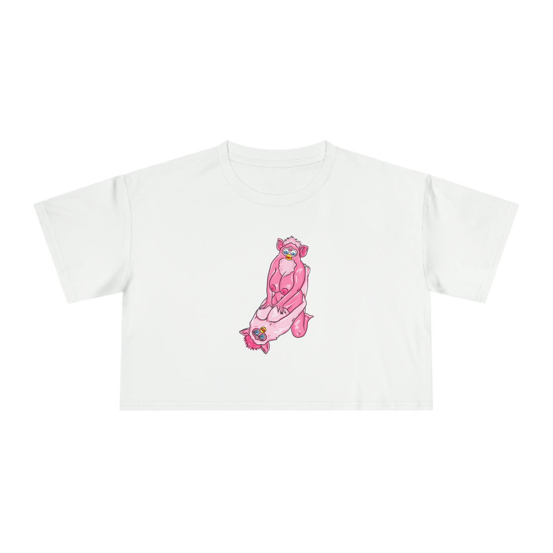 FURBY STRADDLE PARTY - Crop Tee