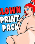CLOWN Mega Print Pack (5 prints! Save $$)