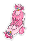 FURBY STRADDLE PARTY - sticker
