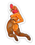 SHAKE YOUR TAIL FEATHER - sticker