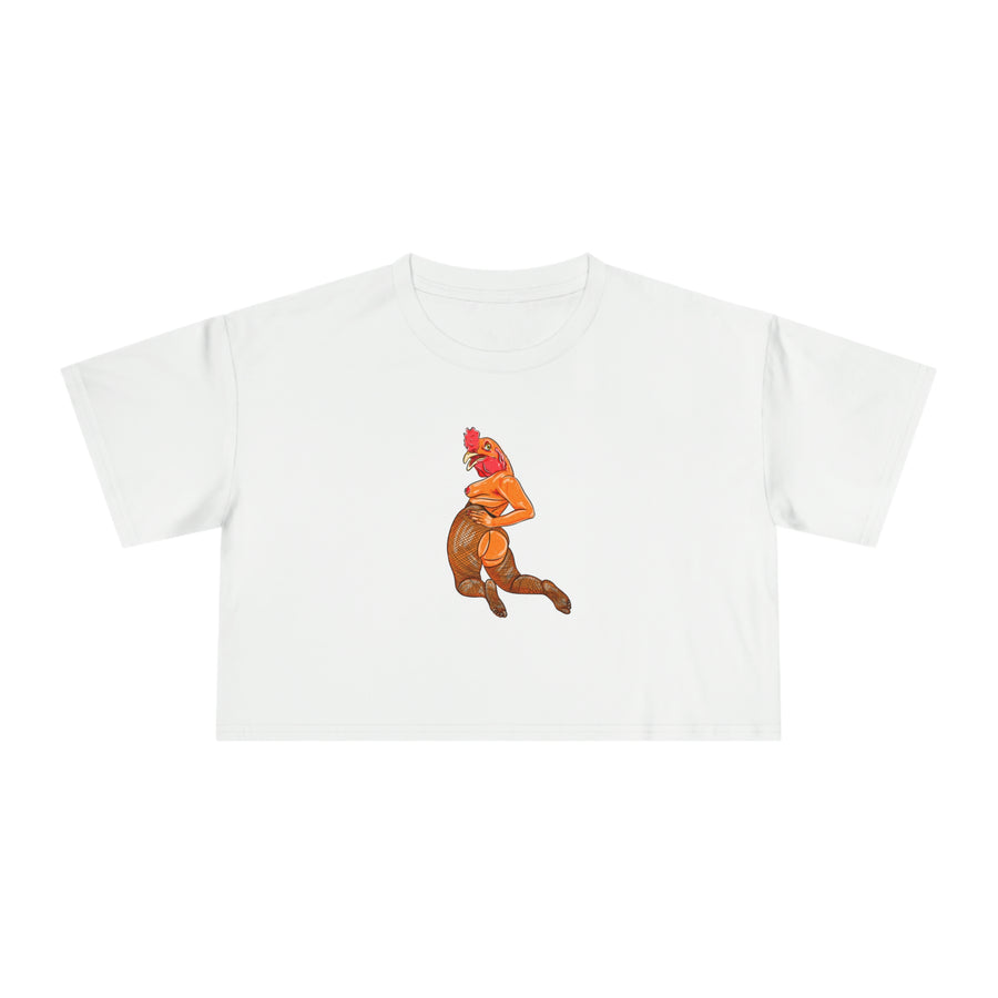 SHAKE YOUR TAIL FEATHER - Crop Tee