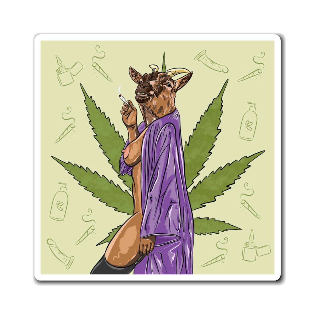 HORNY GOAT WEED - Magnet