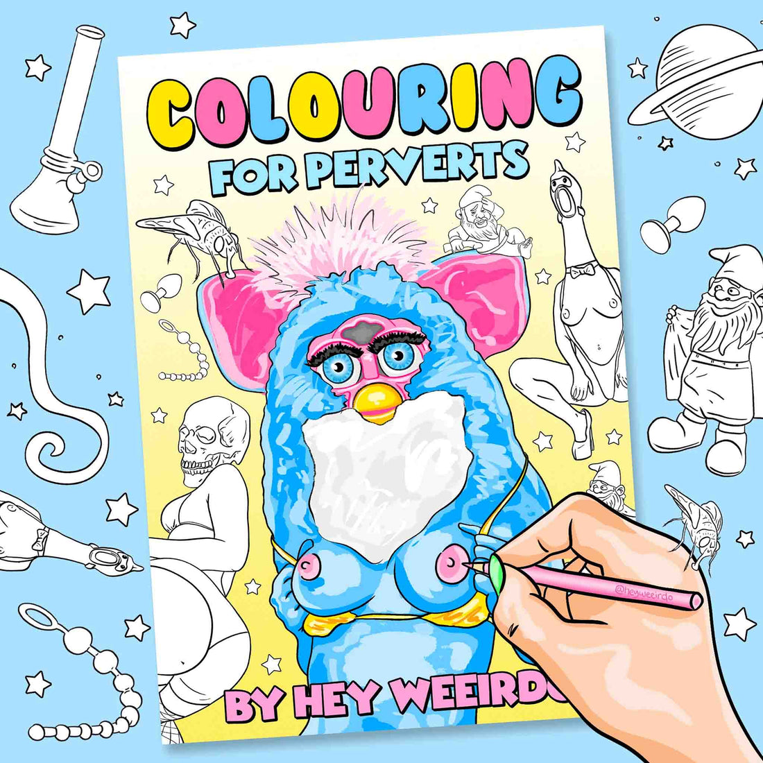 COLOURING FOR PERVERTS Vol 1 (Colouring Book)