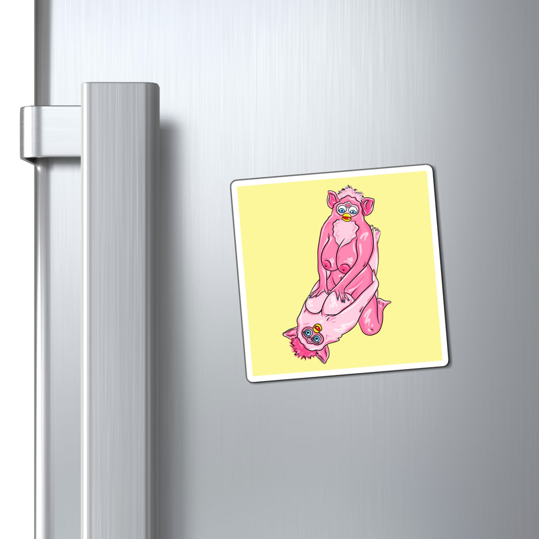 FURBY STRADDLE PARTY - Magnet